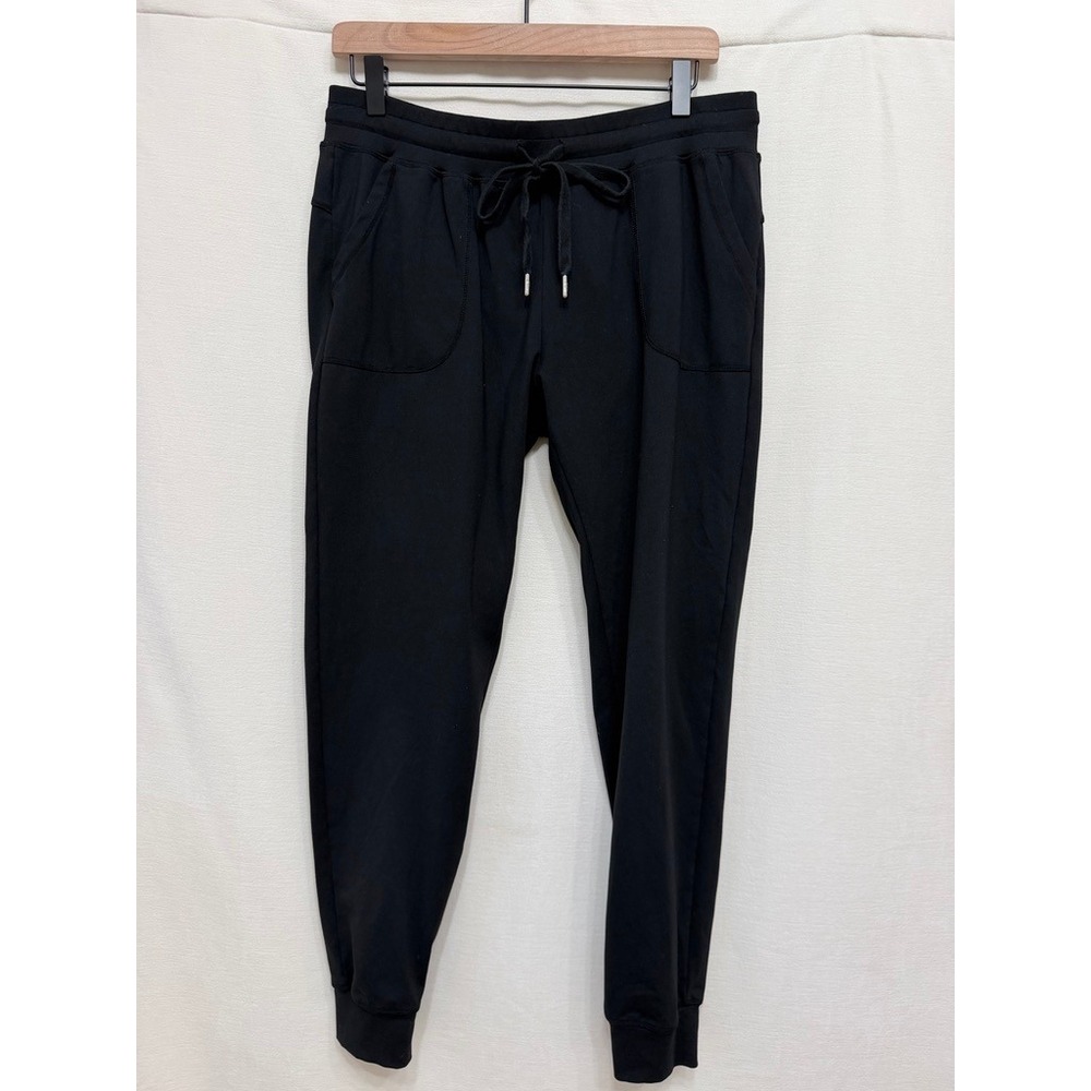 Zyia Active Everywhere Joggers Black Drawstring Athleisure Pants Size Large